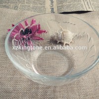 Wholesale Stock Glass Bowl Glass Fruit Bowl Glass Ice Cream Bowl