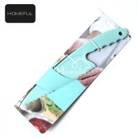 Multi-use plastic knife for cutting fruit, vegetable, butter or cake