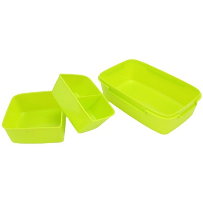 Reusable salad container plastic salad bowl to go