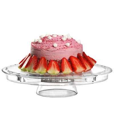 Plastic Acrylic Cake Domes Wholesale Serving Dishes Cake Plates With Cover